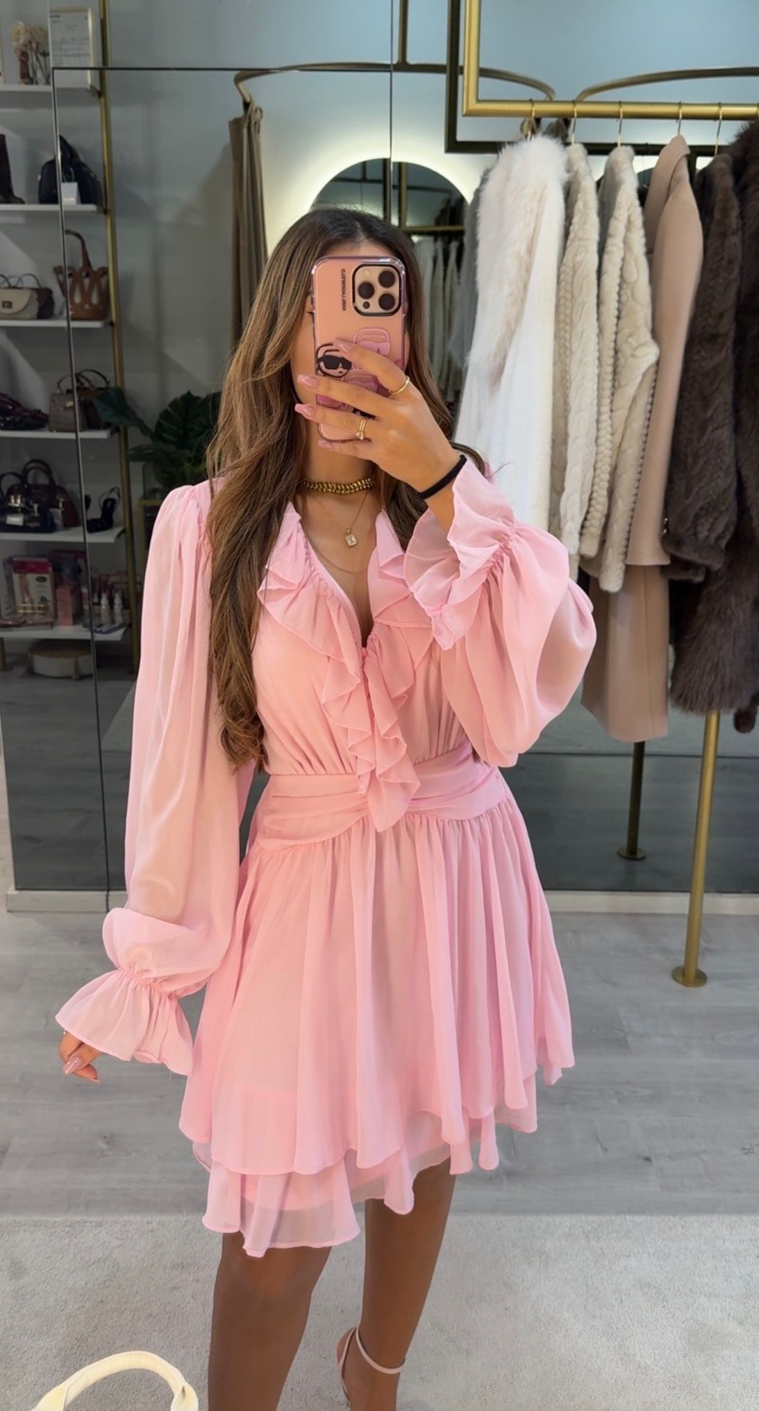 Vestido Romantic Flow