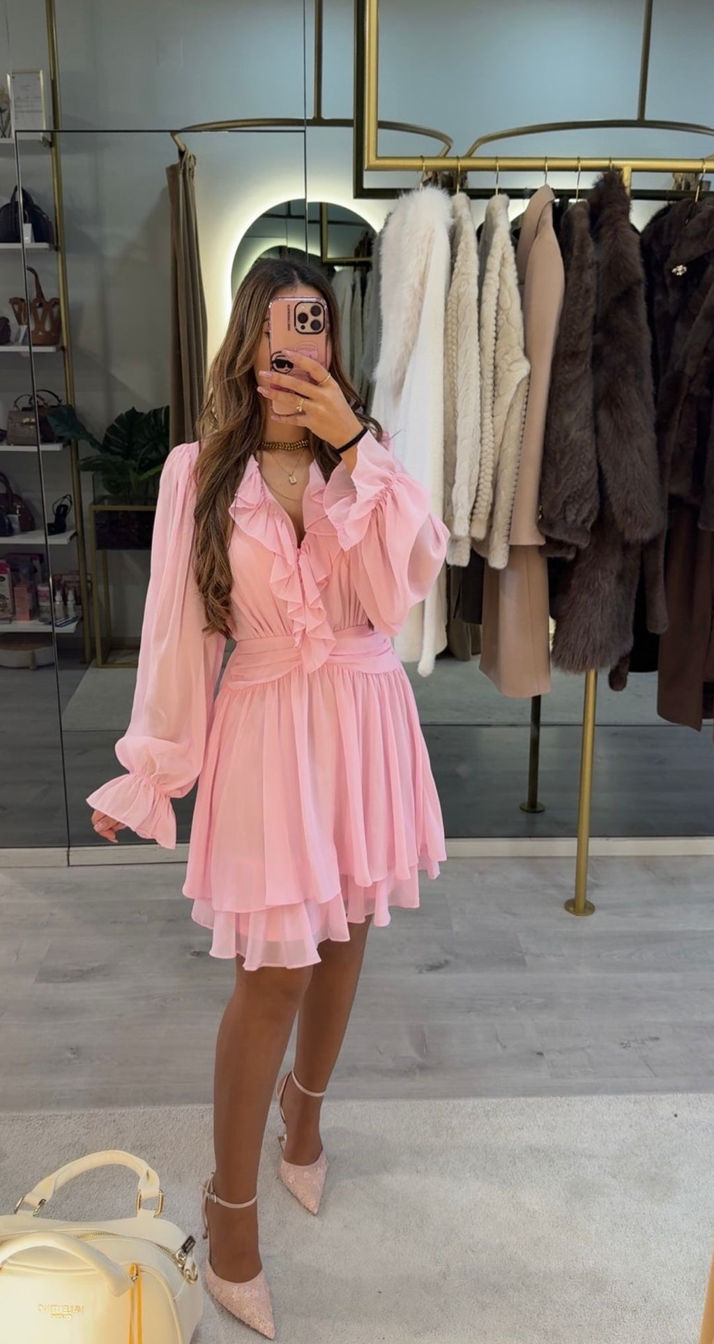 Vestido Romantic Flow