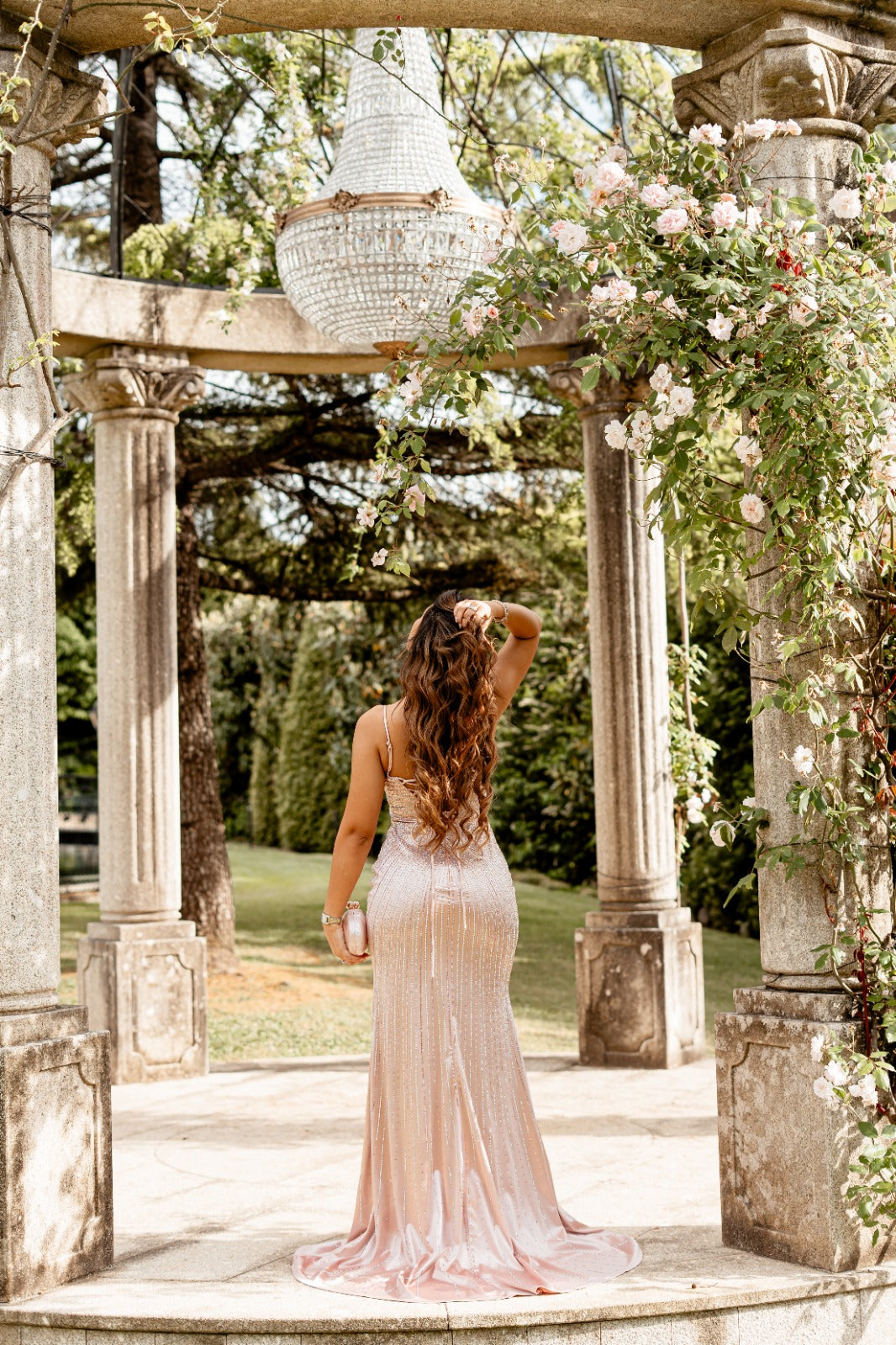 Vestido Celeste Glam - F&P Paris