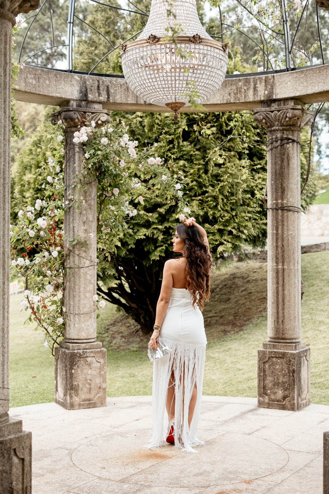 Vestido Pearl Fringe - F&P Paris