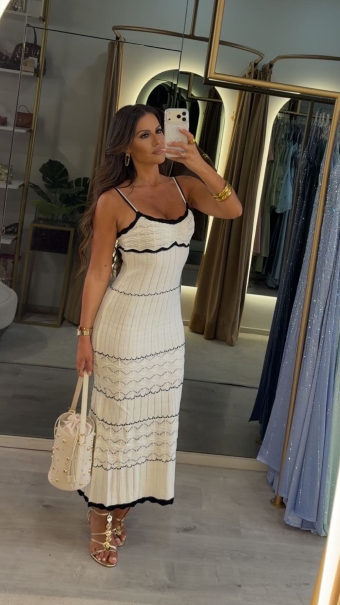 Vestido Monaco Croché