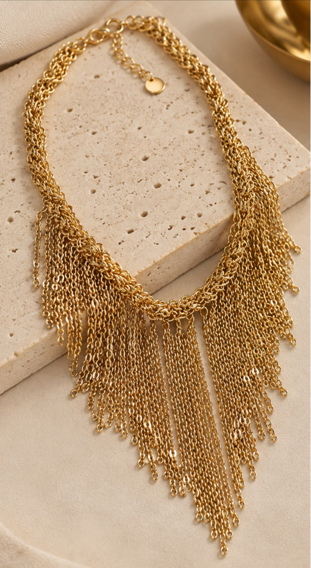 Colar Golden Cascade