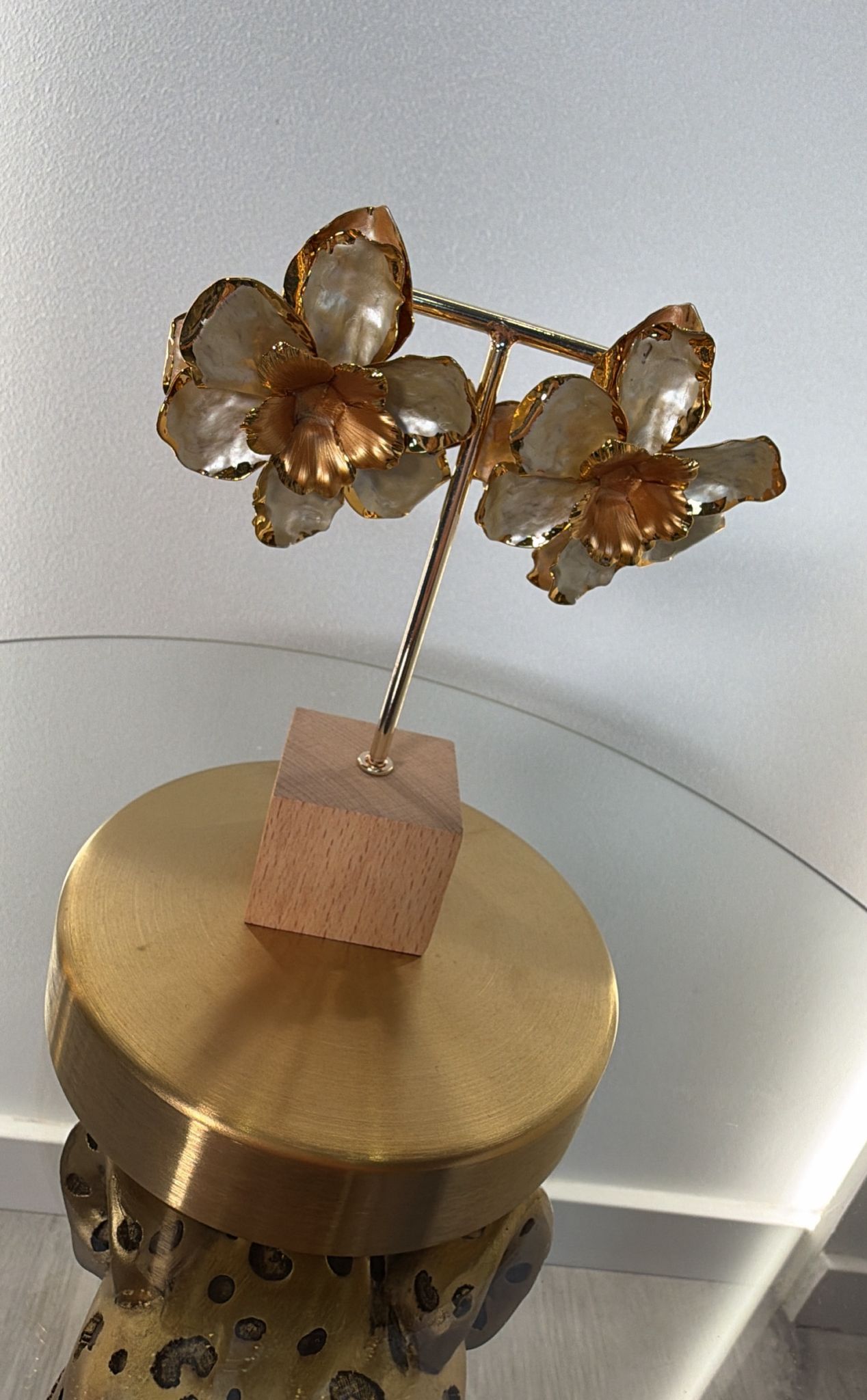 Brincos Floral Luxe