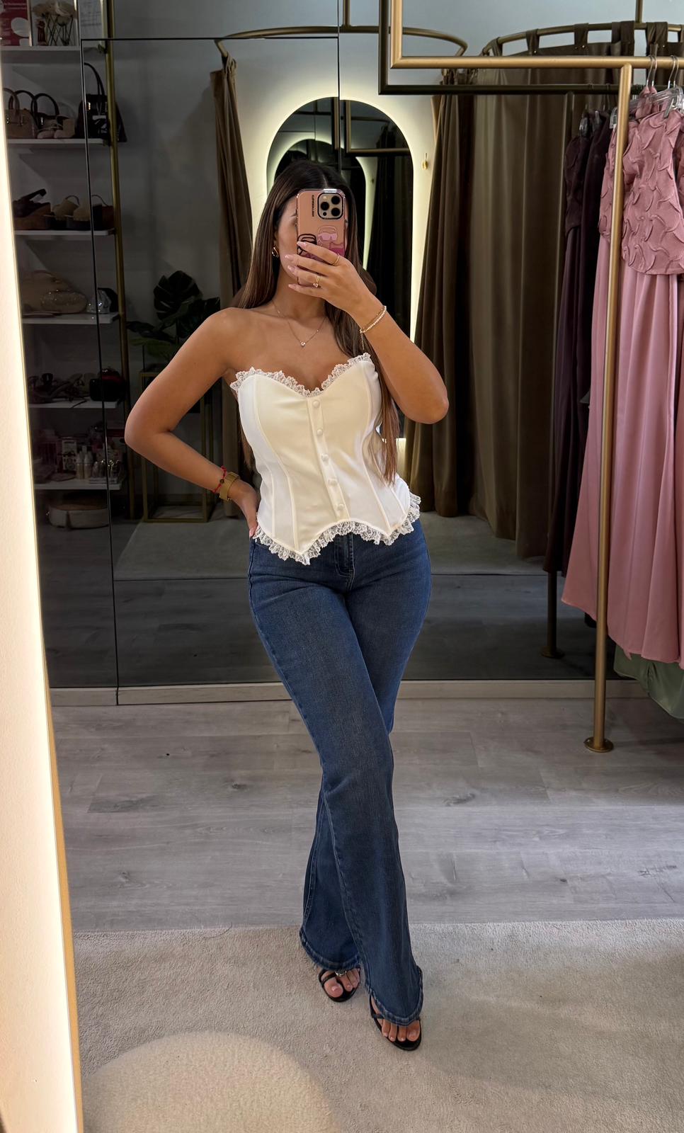 Corpete Romance Lace