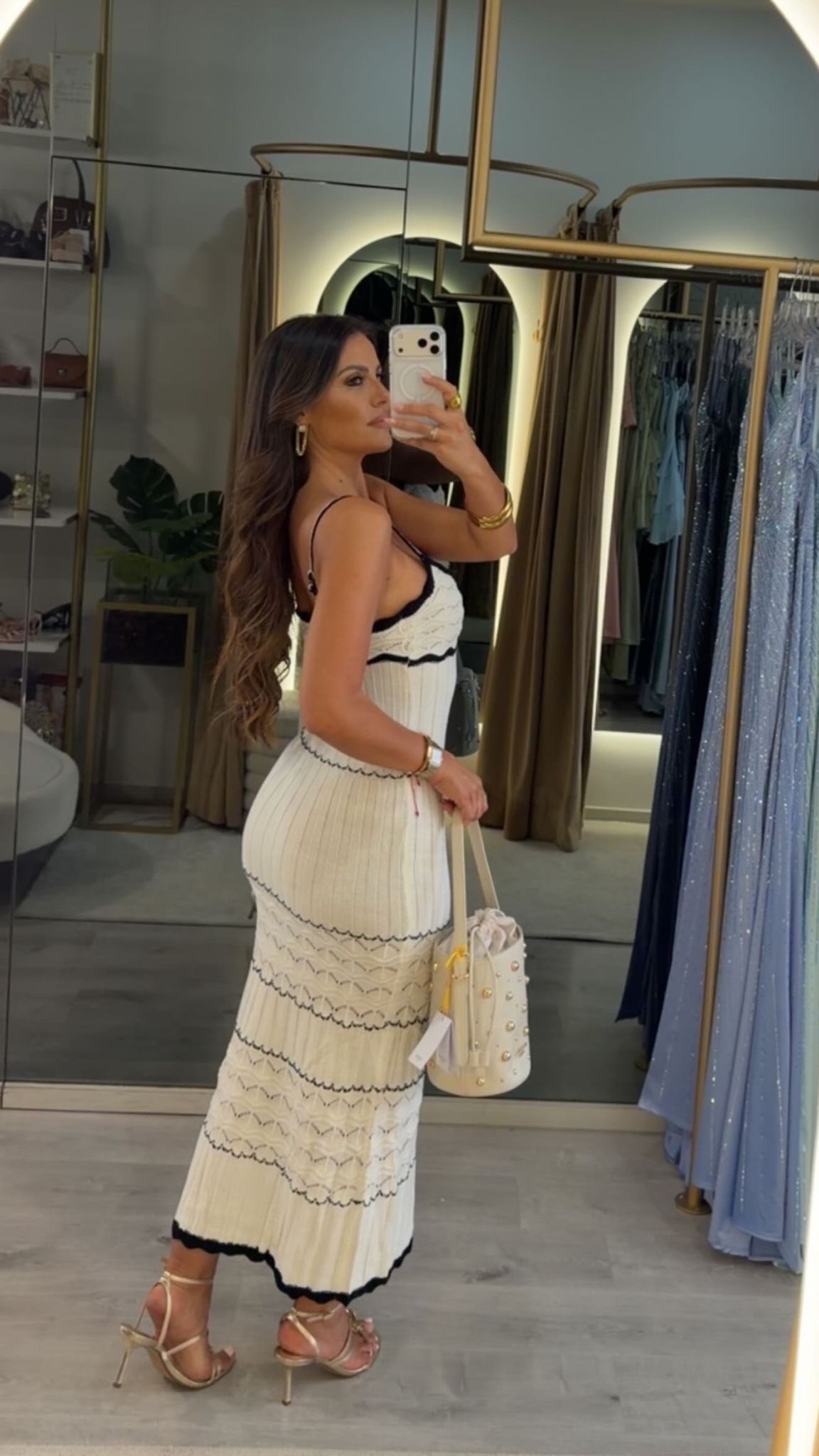 Vestido Monaco Croché