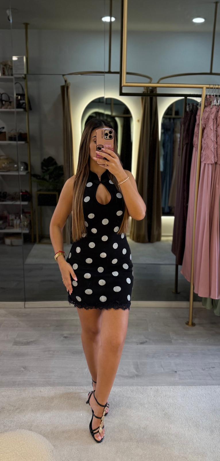 Vestido Chic Dots