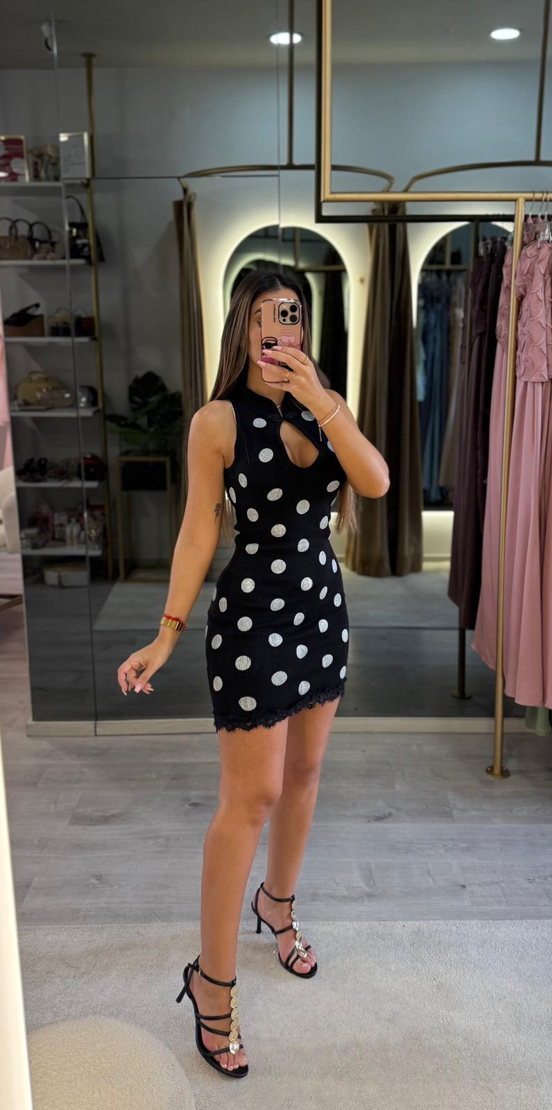 Vestido Chic Dots