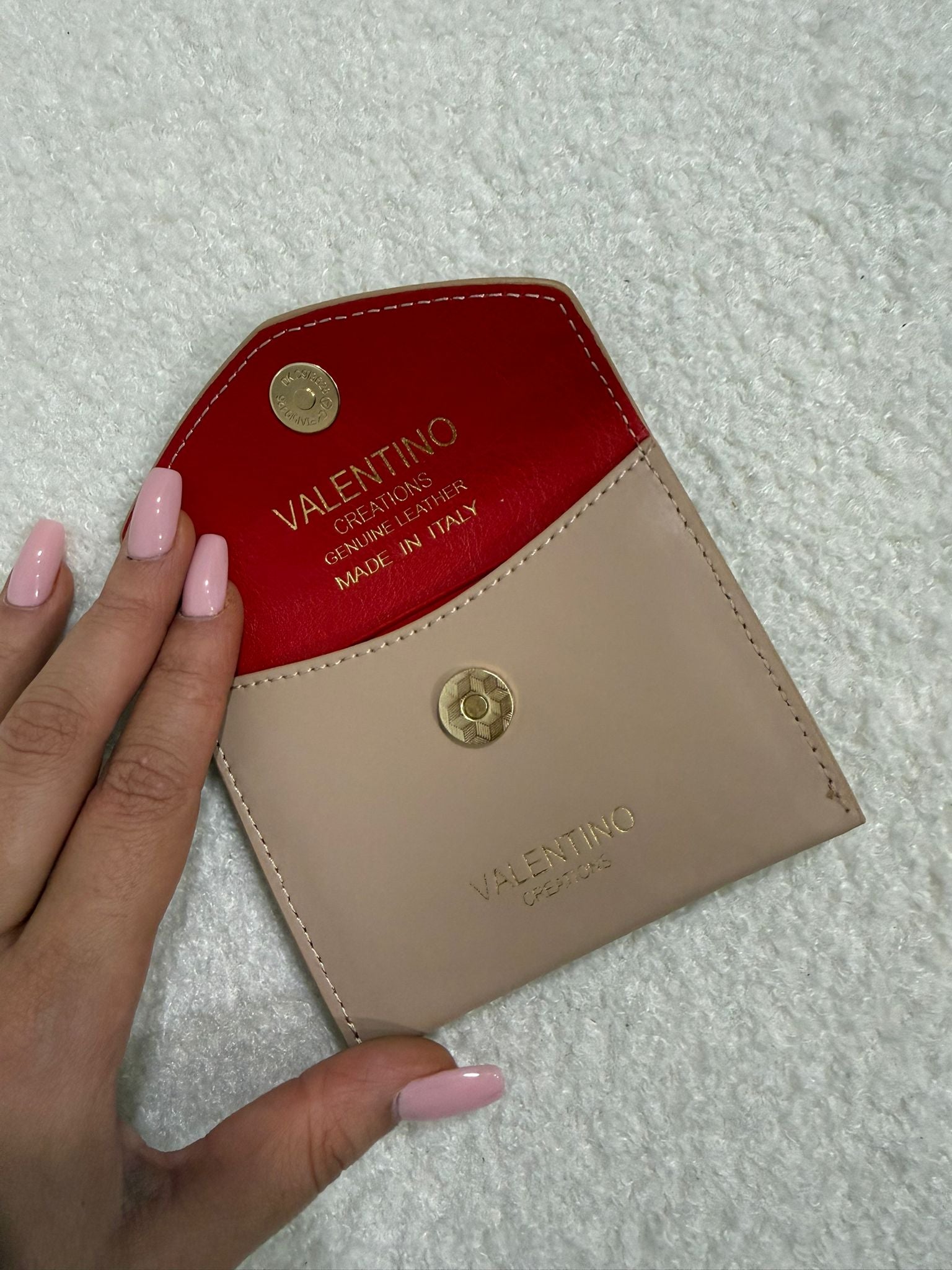 Porta-Cartões Valentino Creations – 100% Pele | Made in Italy
