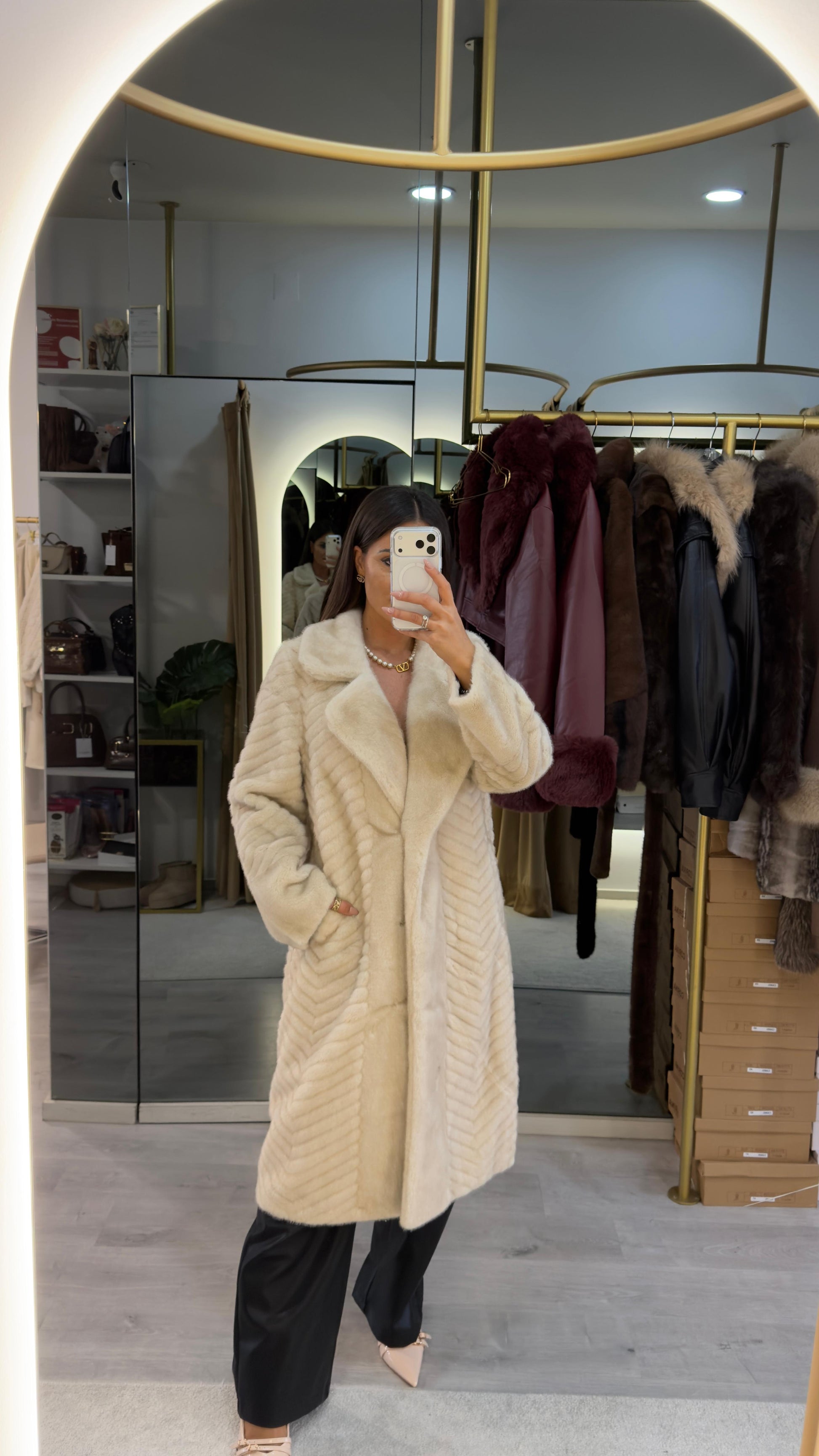 Casaco Attentif Paris Longo