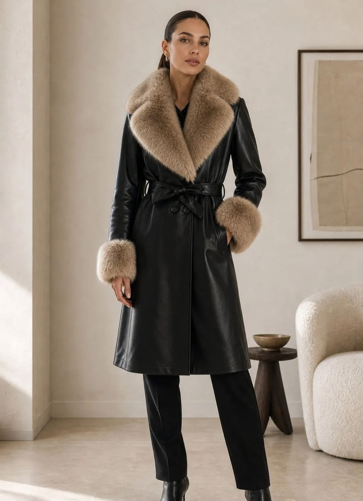 Gabardina Winter Élégance