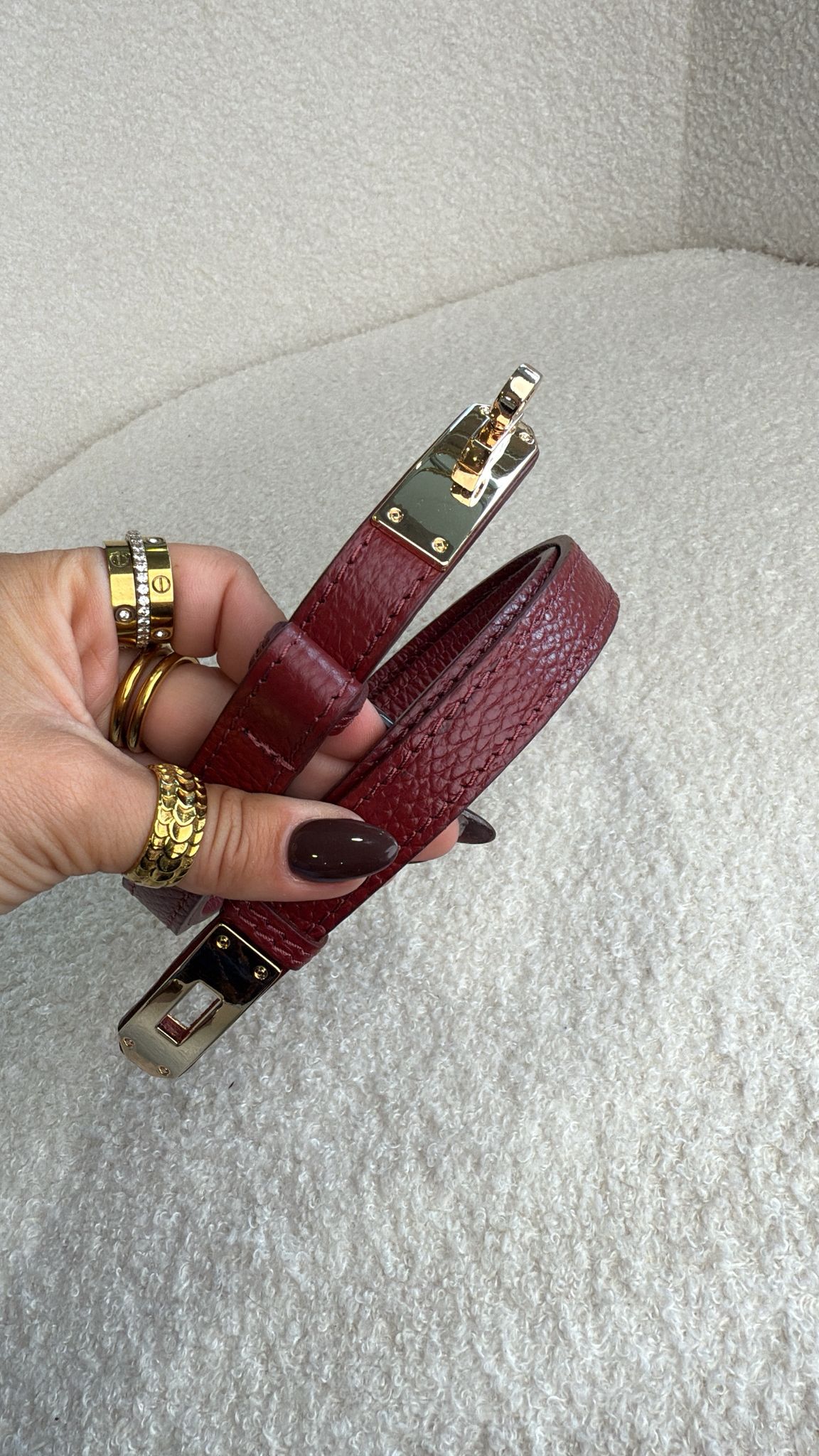 Cinto Premium em Pele