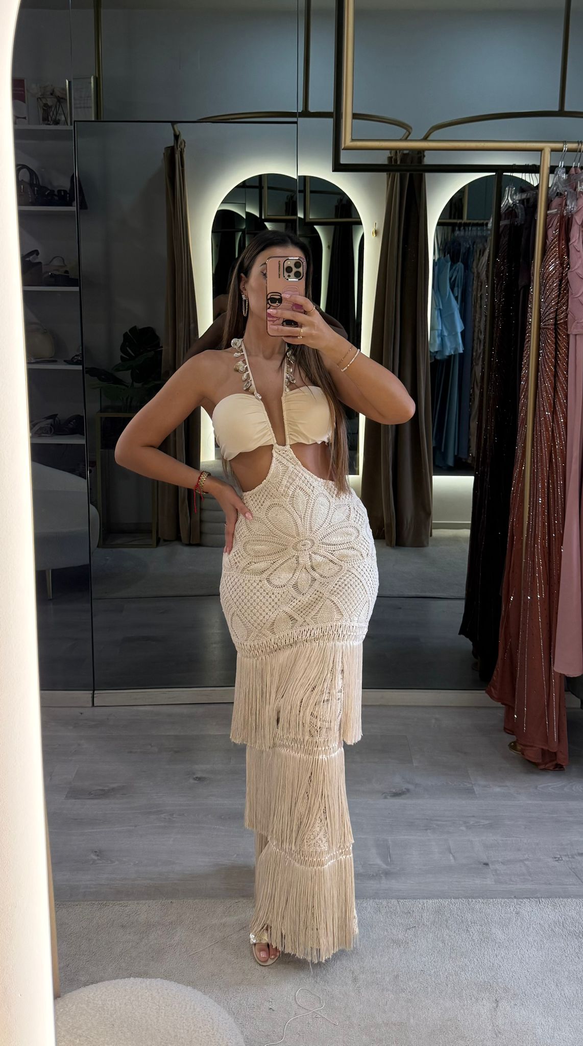 Vestido Capri Croché - F&P Paris