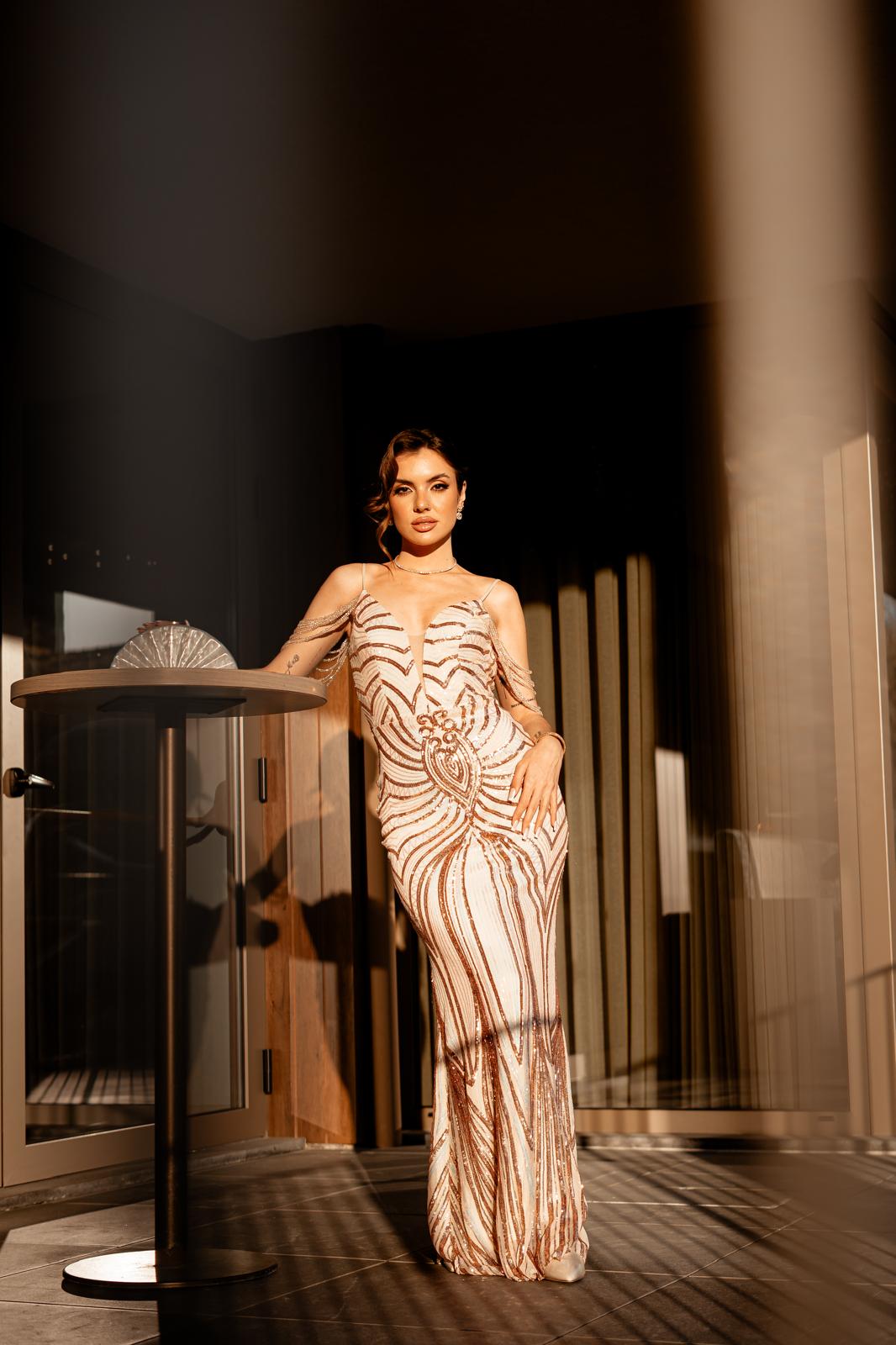 Golden Glow Dress - F&P Paris
