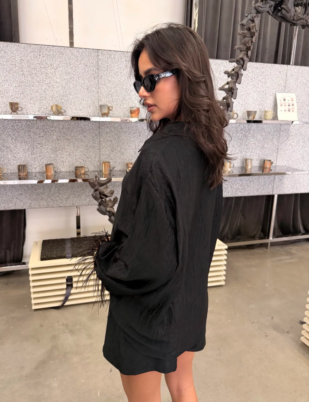 Camisa Feather Elegance