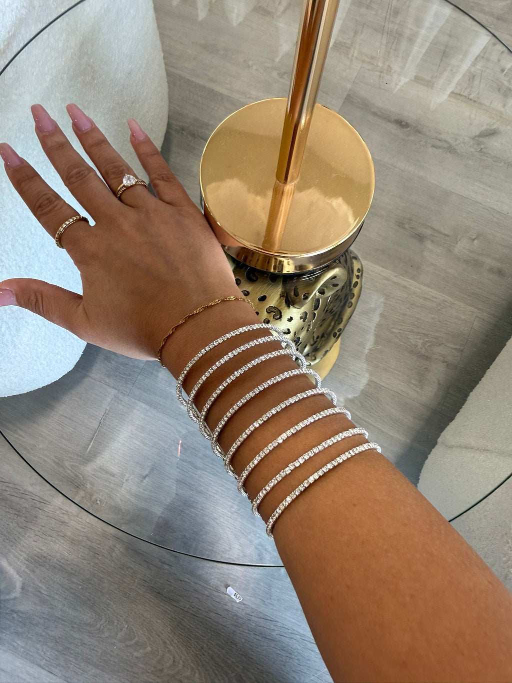 Bracelet Crystal Silver