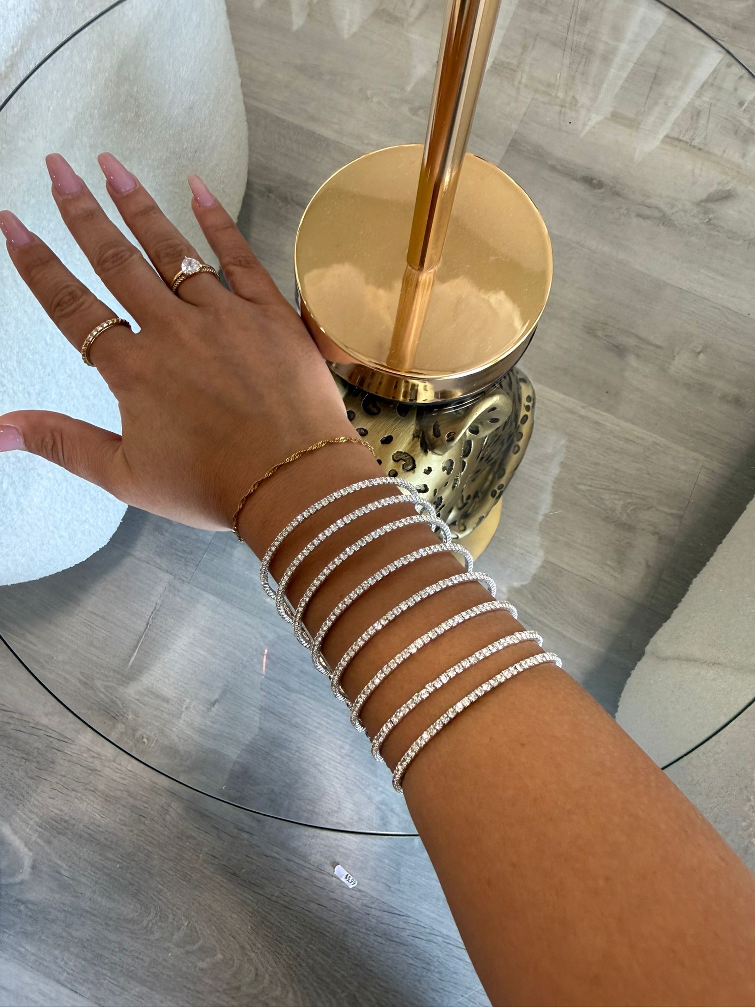 Bracelet Crystal Silver