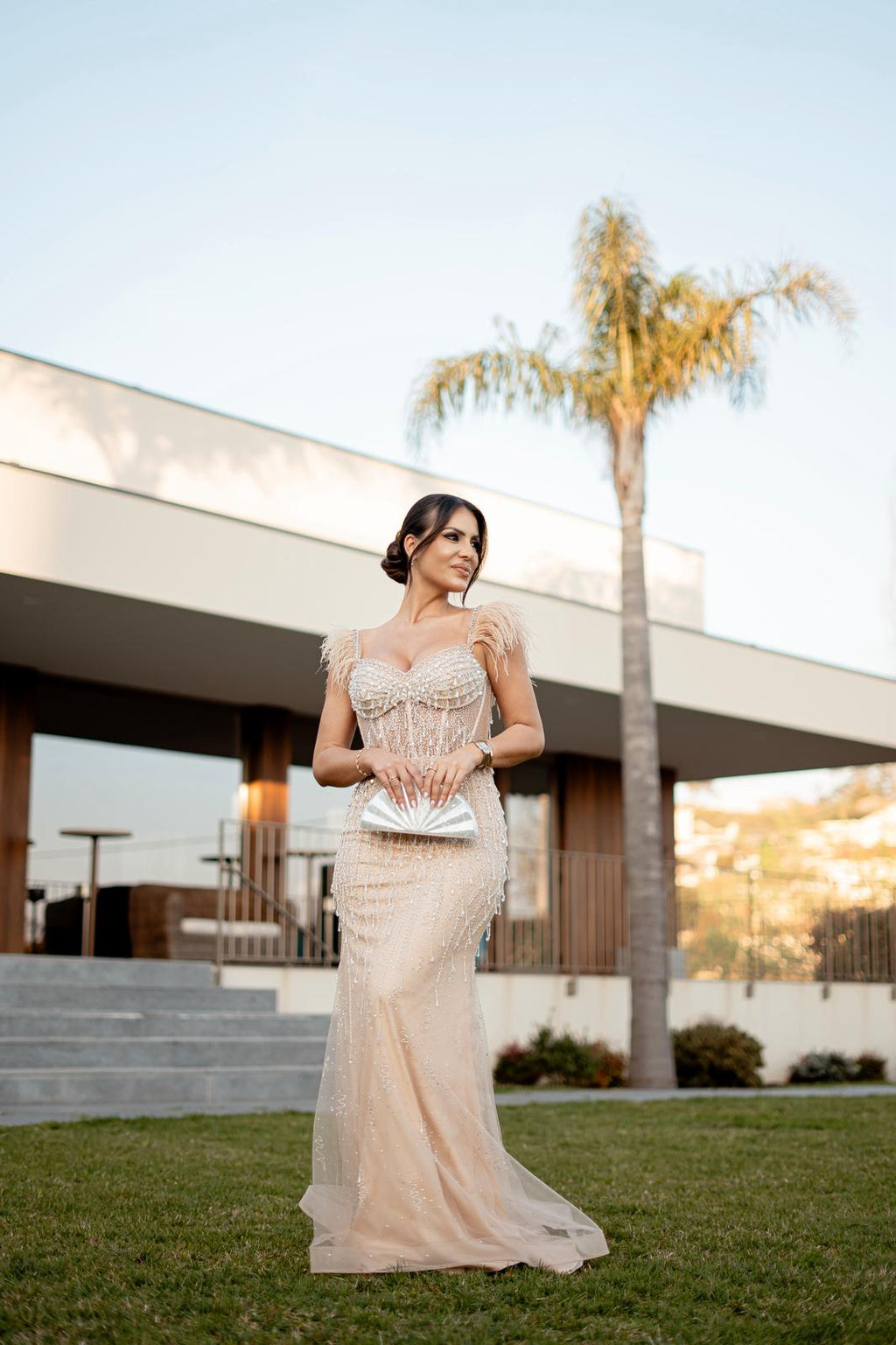Vestido Luxe Champagne - F&P Paris