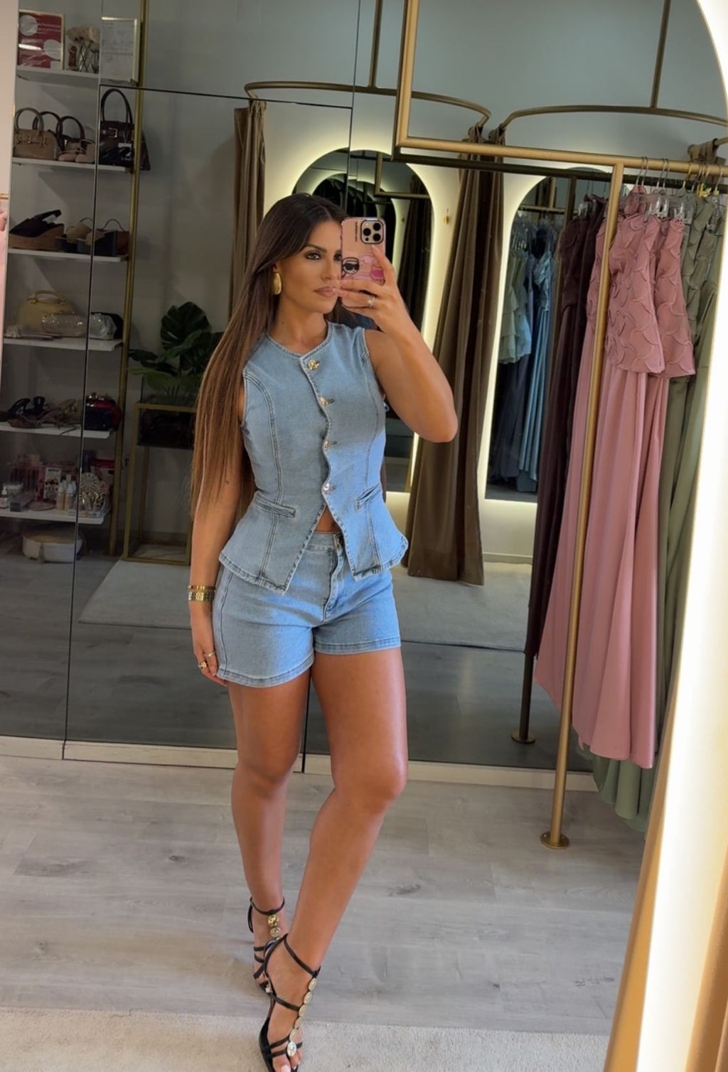 Conjunto Denim Chic - Soy