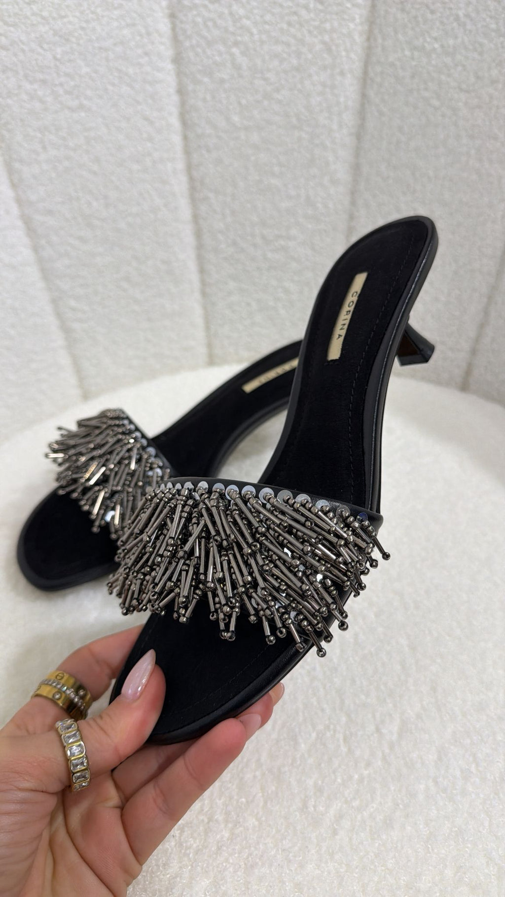 Sandálias Luxe Fringe - Corina