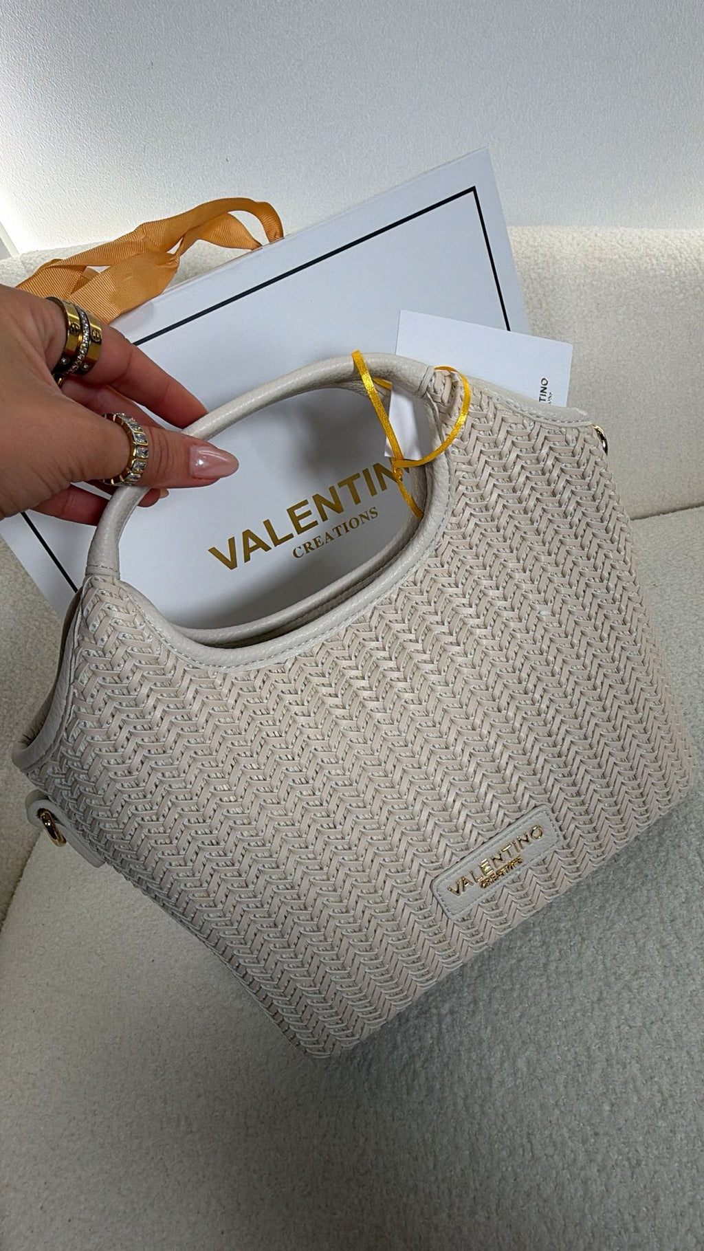 Mala Valentino Elegance Trançada