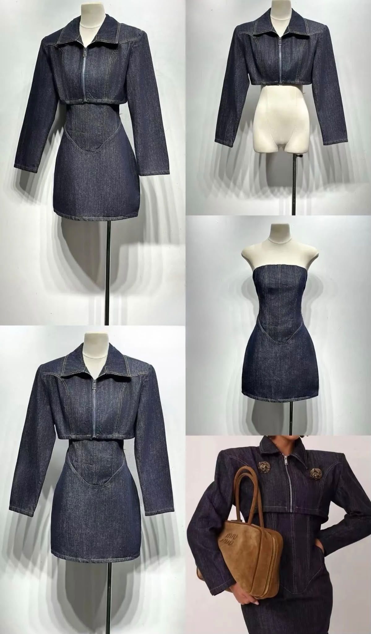 Conjunto Denim Icon