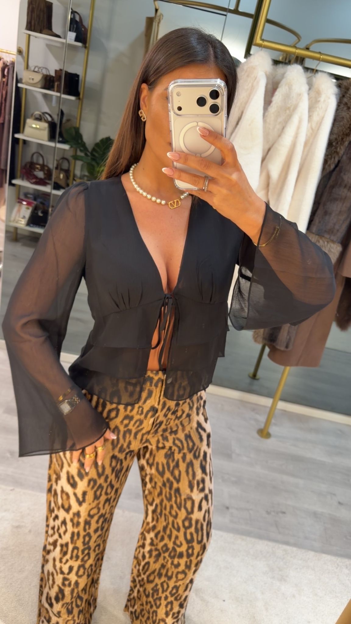 Blusa Romântica Manga Longa