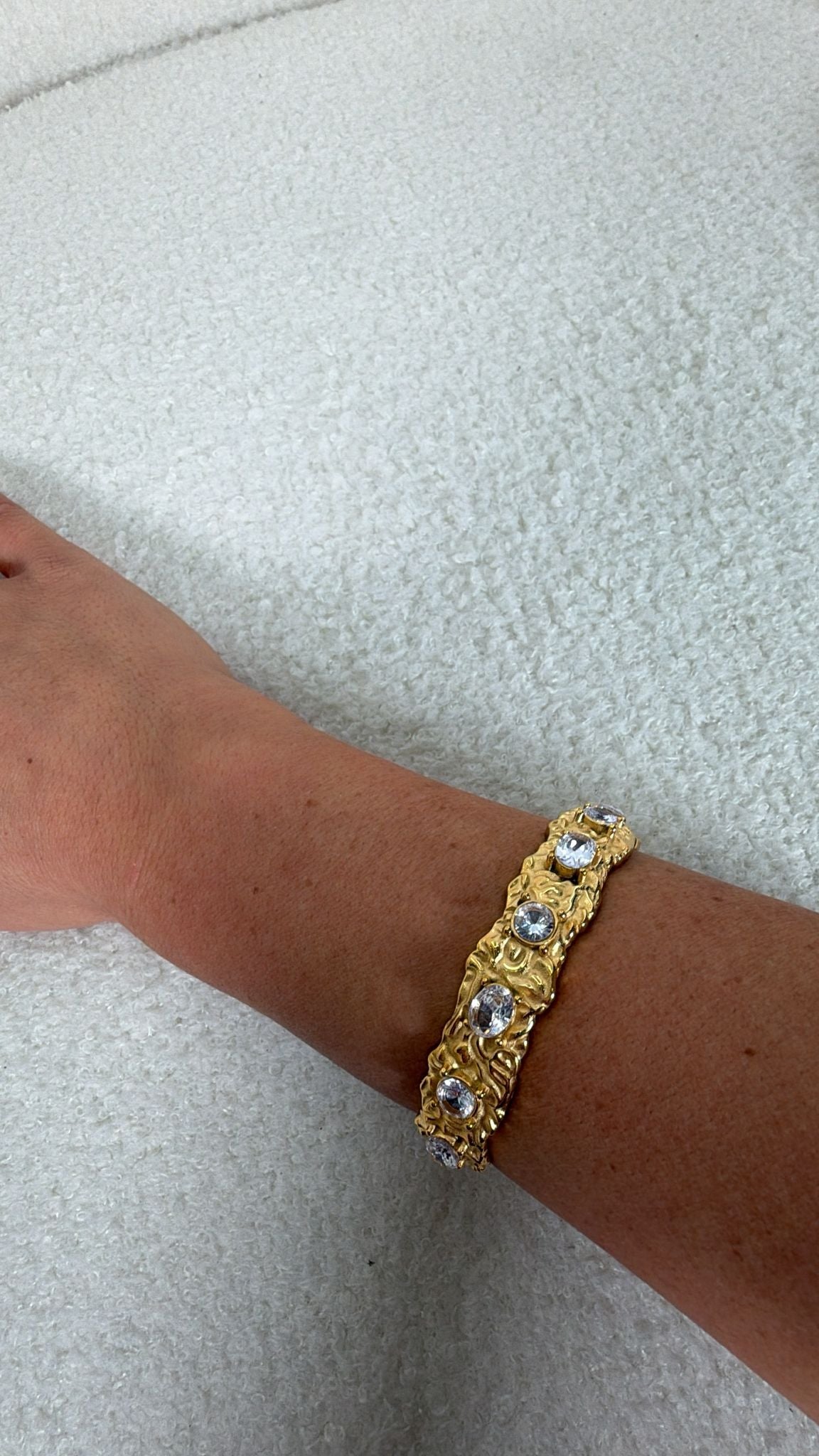 Pulseira Gold Crystal