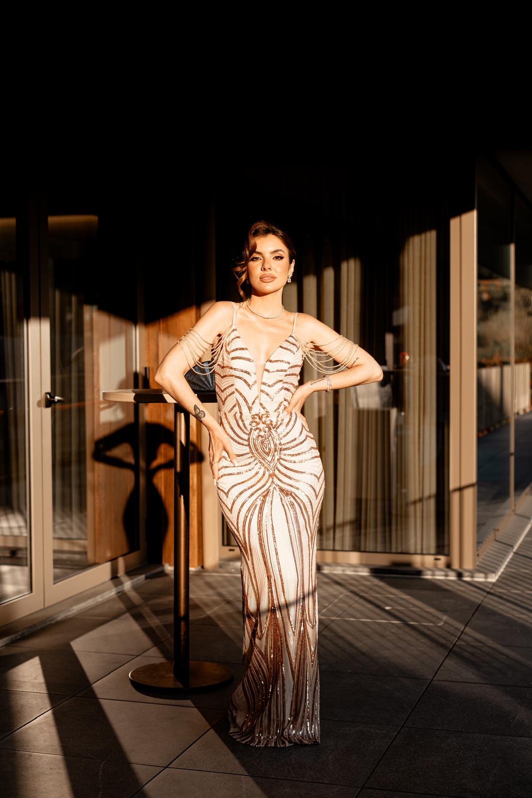 Golden Glow Dress - F&P Paris